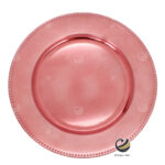 Plato Base P02-BOL Palo de Rosa 33 cm. (Polipropileno)
