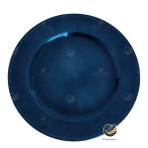 Plato Base P02-BOL Teal 33 cm. (Polipropileno)
