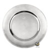 Plato Base P15-RLI Plata 33 cm. (Polipropileno)