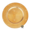 Plato Base P177-OLA Oro 33 cm. (Polipropileno)