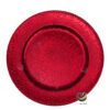 Plato Base P14-CRA Rojo 33 cm. (Polipropileno)