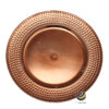 Plato Base P32-LUN Rosa Oro 33 cm. (Polipropileno)