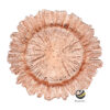 Plato Base P13-COR Rosa Oro 33cm (Cristal)