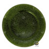 Plato Base P14-CRA Verde Olivo 33 cm. (Polipropileno)