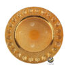 Plato Base P181-LOT Oro 33 cm. (Polipropileno)