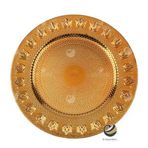 Plato Base P181-LOT Oro 33 cm. (Polipropileno)