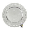 Plato Base P181-LOT Plata 33 cm. (Polipropileno)