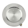 Plato Base P182-MON Plata 33 cm. (Polipropileno)