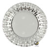 Plato Base P50-MIM Plata 33 cm. (Polipropileno)