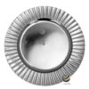 Plato Base P01-OLA Plata 33 cm. (Polipropileno)