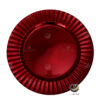 Plato Base P01-OLA Rojo 33 cm. (Polipropileno)