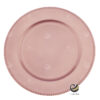 Plato Base P02-BOL B Mauve 33 cm. (Polipropileno)