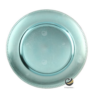 Plato Base P02-BOL Menta 33 cm. (Polipropileno)