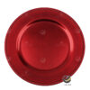 Plato Base P02-BOL Rojo 33 cm. (Polipropileno)