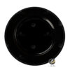 Plato Base P02-BOL Negro 33 cm. (Polipropileno)