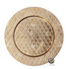 Plato Base P03-ROM Oro 33 cm. (Polipropileno)