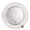 Plato Base P03-ROM Plata 33 cm. (Polipropileno)