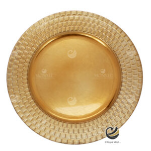 Plato Base P04 MOS ORO Plato Base P04 MOS ORO