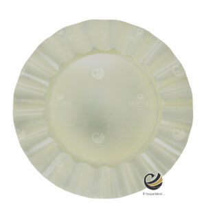 Plato Base P10-RUF Ivory 33 cm. (Polipropileno)