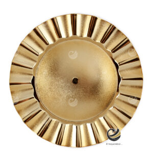 Plato Base P10-RUF Oro 33 cm. (Polipropileno)