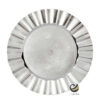 Plato Base P10-RUF Plata 33 cm. (Polipropileno)