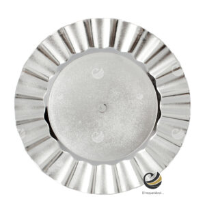 Plato Base P10-RUF Plata 33 cm. (Polipropileno)