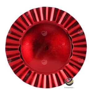 Plato Base P10-RUF Rojo 33 cm. (Polipropileno)