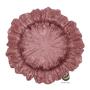 Plato Base P13-COR Mauve 33cm (Cristal)