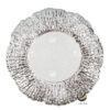 Plato Base P137-COR Plata 33 cm. (Polipropileno)