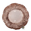 Plato Base P137-COR Rosa Oro 33 cm. (Polipropileno)