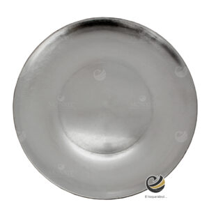 Plato Base P17-TAZ Plata 33 cm. (Polipropileno)