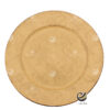 Plato Base P175-VIN Oro 33 cm. (Polipropileno)