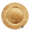 Plato Base P176-MOS Oro 33 cm. (Polipropileno)