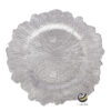Plato Base P19-COR B Plata 33 cm. (Polipropileno)