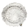 Plato Base P19-COR Plata 33 cm. (Polipropileno)