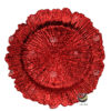 Plato Base P19-COR Rojo 33 cm. (Polipropileno)