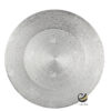 Plato Base P23-SNA Plata 33 cm. (Polipropileno)