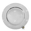 Plato Base P25-LUN Plata 33 cm. (Polipropileno)