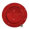 Plato Base P25-LUN Rojo 33 cm. (Polipropileno)