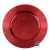 Plato Base P27-SNA Rojo 33 cm. (Polipropileno)