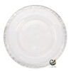 Plato Base P29-FIL Plata 33cm (Cristal)