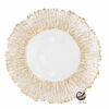 Plato Base P30-SOL Oro 33cm (Cristal)