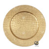 Plato Base P31-CRA Oro 33 cm. (Polipropileno)