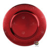 Plato Base P32-LUN Rojo 33 cm. (Polipropileno)