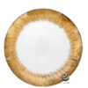 Plato Base P33-IRI Oro 33cm (Cristal)