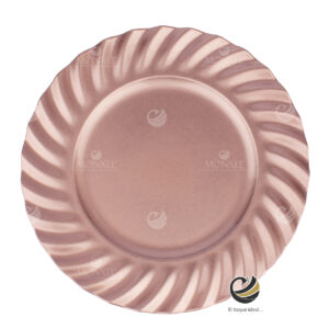 Plato Base P35-WAV Mauve 33 cm. (Polipropileno)