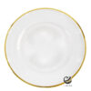 Plato Base P38-FIL Oro 33cm (Cristal)