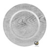 Plato Base P40-MAD Plata 33 cm. (Polipropileno)