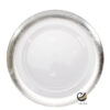 Plato Base P43-FIL Plata 33cm (Cristal)