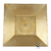 Plato Base P44-CLI Oro 33x33 cm. (Polipropileno)